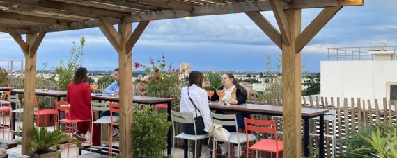 Rooftop du Jost bar restaurant piscine rooftop Montpellier